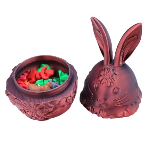Salyeeluly Gedruckte Ostereier, dekorative Ostereier | Bunny Eggs Dekorative Ornamente,Leere Osterspielzeug, Osterkorb Stuffers, Osterhome Desk Decor für Partydekorationen Salyeeluly Gedruckte Ostereier, dekorative Ostereier | Bunny Eggs Dekorative Ornamente,Leere Osterspielzeug, Osterkorb Stuffers, Osterhome Desk Decor für Partydekorationen von Salyeeluly