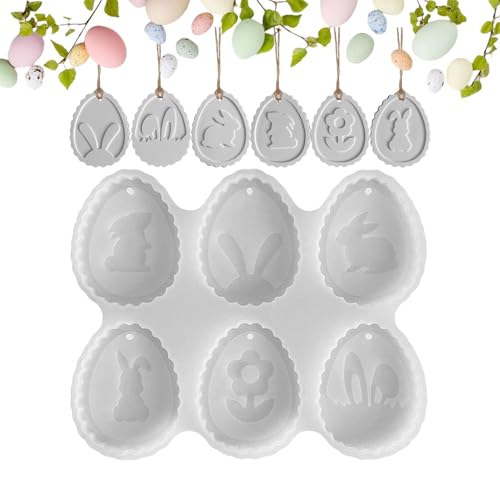 Silikonformen Gießformen Ostereier zum Aufhängen | Silikonform Hasen Ostereier Anhänger Gipsformen Zum Gießen Gießformen Silikon Osterhase Eier Giessformen Silikon Giessform für DIYs Osteranhänger Silikonformen Gießformen Ostereier zum Aufhängen | Silikonform Hasen Ostereier Anhänger Gipsformen Zum Gießen Gießformen Silikon Osterhase Eier Giessformen Silikon Giessform für DIYs Osteranhänger von Salyeeluly