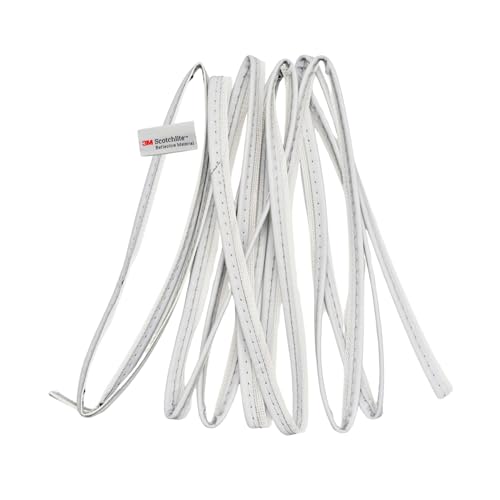 Salzmann Reflektierendes Paspelband zum Einnähen - Hergestellt mit 3M Scotchlite - Reflex-Einfassband für Kleidung, Taschen und DIY - 10mm Breite Salzmann Reflektierendes Paspelband zum Einnähen - Hergestellt mit 3M Scotchlite - Reflex-Einfassband für Kleidung, Taschen und DIY - 10mm Breite von Salzmann