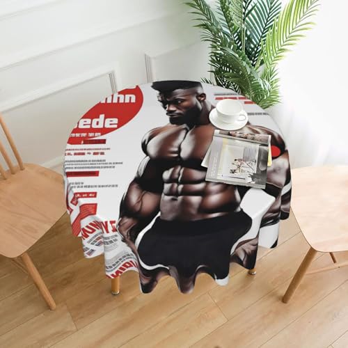 152,4 cm starke, runde Tischdecke, bedruckt, robuste Dekoration für Couchtische, Esszimmer, Meetings, Büro, Küche 152,4 cm starke, runde Tischdecke, bedruckt, robuste Dekoration für Couchtische, Esszimmer, Meetings, Büro, Küche von SamLng