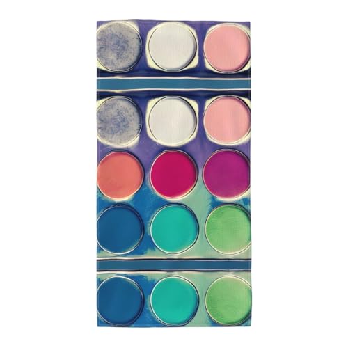 35,1 x 69,8 cm großes Handtuch – runde Farbpalette, Strand- und Pool-Handtücher für Damen und Herren – ideal für Reisen, Fitnessstudio, Sonnenbaden und mehr 35,1 x 69,8 cm großes Handtuch – runde Farbpalette, Strand- und Pool-Handtücher für Damen und Herren – ideal für Reisen, Fitnessstudio, Sonnenbaden und mehr von SamLng