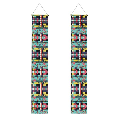 Banner mit geometrischen Mustern – vielseitige Party-Dekorationen, perfekt für Haustür, Wand, Terrasse und mehr Banner mit geometrischen Mustern – vielseitige Party-Dekorationen, perfekt für Haustür, Wand, Terrasse und mehr von SamLng