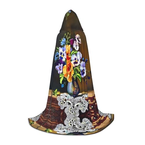Flower Diamond Painting Hooded Cloak - Rollenspiel Kostüm für Teenager geeignet für Cosplay, Weihnachten, Halloween, Ostern, Karneval Flower Diamond Painting Hooded Cloak - Rollenspiel Kostüm für Teenager geeignet für Cosplay, Weihnachten, Halloween, Ostern, Karneval von SamLng
