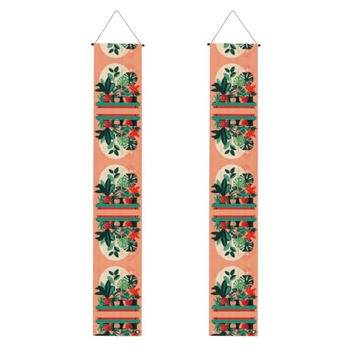 Indoor-Topf-Grünpflanzen-Druck, Abschlussbanner – vielseitige Party-Dekorationen, perfekt für Haustür, Wand, Terrasse und mehr Indoor-Topf-Grünpflanzen-Druck, Abschlussbanner – vielseitige Party-Dekorationen, perfekt für Haustür, Wand, Terrasse und mehr von SamLng