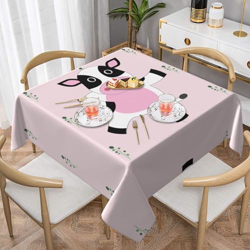 Quadratische Tischdecke mit Cartoon-Wadendruck – perfekt für Hochzeiten im Innen- und Außenbereich, Teepartys und mehr – ideale Küchendekoration Quadratische Tischdecke mit Cartoon-Wadendruck – perfekt für Hochzeiten im Innen- und Außenbereich, Teepartys und mehr – ideale Küchendekoration von SamLng