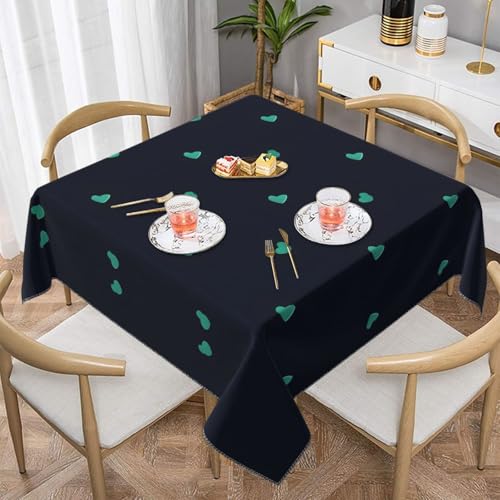 Quadratische Tischdecke mit schönem blauem Hintergrund, perfekt für Hochzeiten im Innen- und Außenbereich, Teepartys und mehr, ideale Küchendekoration Quadratische Tischdecke mit schönem blauem Hintergrund, perfekt für Hochzeiten im Innen- und Außenbereich, Teepartys und mehr, ideale Küchendekoration von SamLng
