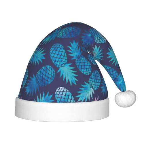 SamLng Blaue Ananas-Weihnachtsmütze – warme Urlaubsmütze, perfekt für Weihnachten, Neujahrsparty, Festival – idealer Kopfschmuck für Kinder von 4–12 Jahren SamLng Blaue Ananas-Weihnachtsmütze – warme Urlaubsmütze, perfekt für Weihnachten, Neujahrsparty, Festival – idealer Kopfschmuck für Kinder von 4–12 Jahren von SamLng