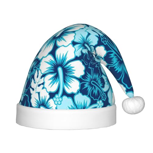 SamLng Blaue Blumen-Weihnachtsmütze – warme Urlaubsmütze, perfekt für Weihnachten, Neujahrsparty, Festival – idealer Kopfschmuck für Kinder von 4–12 Jahren SamLng Blaue Blumen-Weihnachtsmütze – warme Urlaubsmütze, perfekt für Weihnachten, Neujahrsparty, Festival – idealer Kopfschmuck für Kinder von 4–12 Jahren von SamLng