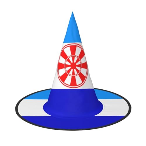 SamLng Ewenke Nationalflagge Halloween Hexenhut für Erwachsene Partyhut Maskerade Karneval Cosplay Spitze Horn Dekoration Kappe SamLng Ewenke Nationalflagge Halloween Hexenhut für Erwachsene Partyhut Maskerade Karneval Cosplay Spitze Horn Dekoration Kappe von SamLng
