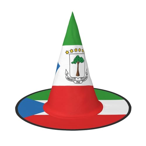 SamLng Flagge Äquatorialguineas Halloween Hexenhut für Erwachsene Partyhut für Maskerade Karneval Cosplay Spitze Horn Dekoration Kappe SamLng Flagge Äquatorialguineas Halloween Hexenhut für Erwachsene Partyhut für Maskerade Karneval Cosplay Spitze Horn Dekoration Kappe von SamLng