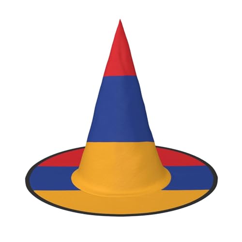 SamLng Flagge Armeniens Halloween Hexenhut für Erwachsene Partyhut Maskerade Karneval Cosplay Spitze Horn Dekoration Kappe SamLng Flagge Armeniens Halloween Hexenhut für Erwachsene Partyhut Maskerade Karneval Cosplay Spitze Horn Dekoration Kappe von SamLng