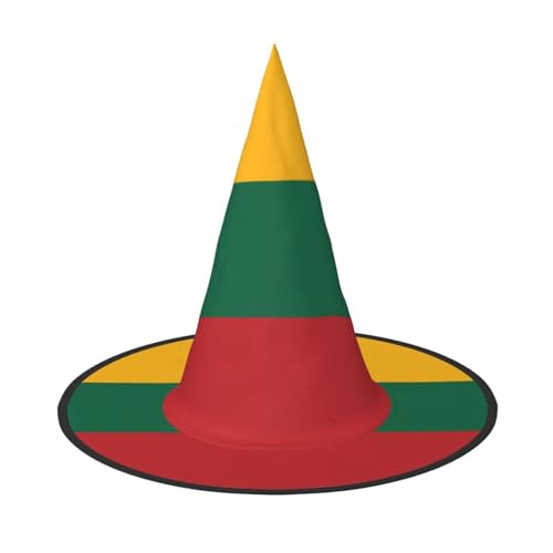 SamLng Flagge Litauens Halloween Hexenhut für Erwachsene Partyhut Maskerade Karneval Cosplay Spitze Horn Dekoration Kappe SamLng Flagge Litauens Halloween Hexenhut für Erwachsene Partyhut Maskerade Karneval Cosplay Spitze Horn Dekoration Kappe von SamLng