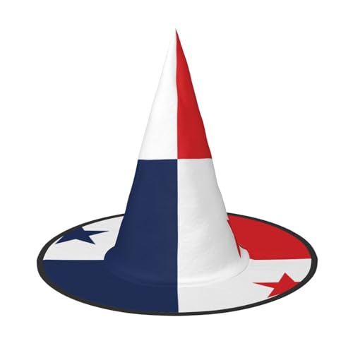 SamLng Flagge Panama Halloween Hexenhut für Erwachsene Partyhut Maskerade Karneval Cosplay Spitze Horn Dekoration Kappe SamLng Flagge Panama Halloween Hexenhut für Erwachsene Partyhut Maskerade Karneval Cosplay Spitze Horn Dekoration Kappe von SamLng