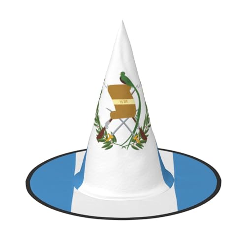 SamLng Flagge von Guatemala Halloween Hexenhut für Erwachsene Partyhut Maskerade Karneval Cosplay Spitze Horn Dekoration Kappe SamLng Flagge von Guatemala Halloween Hexenhut für Erwachsene Partyhut Maskerade Karneval Cosplay Spitze Horn Dekoration Kappe von SamLng