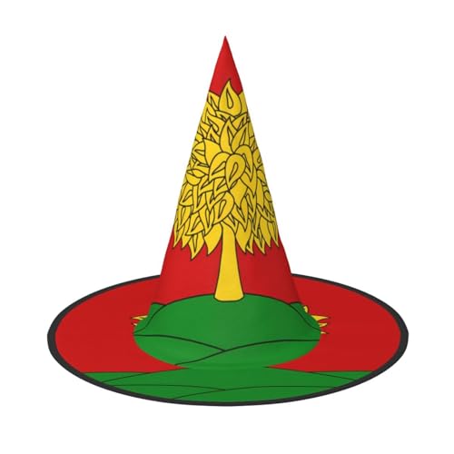 SamLng Flagge von Lipetsk Halloween Hexenhut für Erwachsene Partyhut Maskerade Karneval Cosplay Spitze Horn Dekoration Kappe SamLng Flagge von Lipetsk Halloween Hexenhut für Erwachsene Partyhut Maskerade Karneval Cosplay Spitze Horn Dekoration Kappe von SamLng