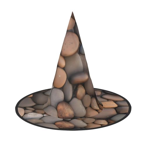 SamLng Pebbles in the beach Halloween Hexenhut für Erwachsene Partyhut für Maskerade Karneval Cosplay Spitze Horn Dekoration Kappe SamLng Pebbles in the beach Halloween Hexenhut für Erwachsene Partyhut für Maskerade Karneval Cosplay Spitze Horn Dekoration Kappe von SamLng