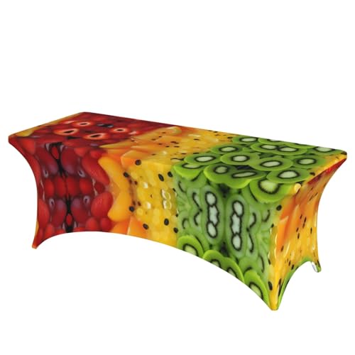 SamLng Rechteckige Tischdecke mit frischem Obst, für Hochzeiten und Partys, dehnbar, langlebig, für Terrasse, Bankett, Tischdecke SamLng Rechteckige Tischdecke mit frischem Obst, für Hochzeiten und Partys, dehnbar, langlebig, für Terrasse, Bankett, Tischdecke von SamLng