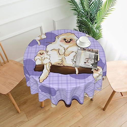 SamLng Runde Tischdecke, niedlicher goldener Affe, bedruckt, 152,4 cm, langlebige Dekoration für Couchtische, Esszimmer, Meetings, Büro, Küche SamLng Runde Tischdecke, niedlicher goldener Affe, bedruckt, 152,4 cm, langlebige Dekoration für Couchtische, Esszimmer, Meetings, Büro, Küche von SamLng