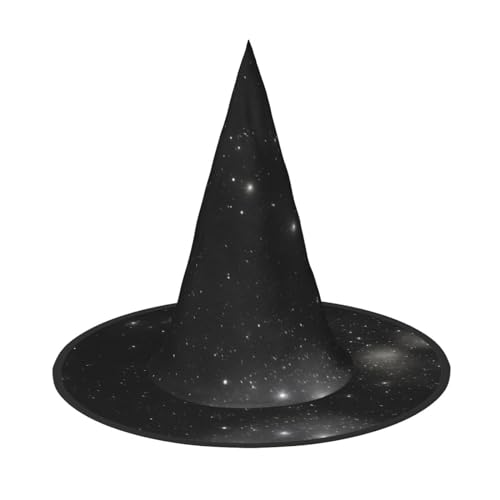 SamLng Schwarz-Weiß-Galaxie-Halloween-Hexenhut für Erwachsene - Partyhut für Maskerade Karneval Cosplay - Spitzhorn-Dekorationskappe SamLng Schwarz-Weiß-Galaxie-Halloween-Hexenhut für Erwachsene - Partyhut für Maskerade Karneval Cosplay - Spitzhorn-Dekorationskappe von SamLng