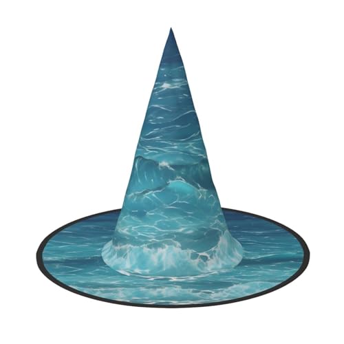 SamLng The Deep Blue Sea Halloween Hexenhut für Erwachsene - Partyhut für Maskerade Karneval Cosplay - Spitzhorn Dekoration Cap SamLng The Deep Blue Sea Halloween Hexenhut für Erwachsene - Partyhut für Maskerade Karneval Cosplay - Spitzhorn Dekoration Cap von SamLng