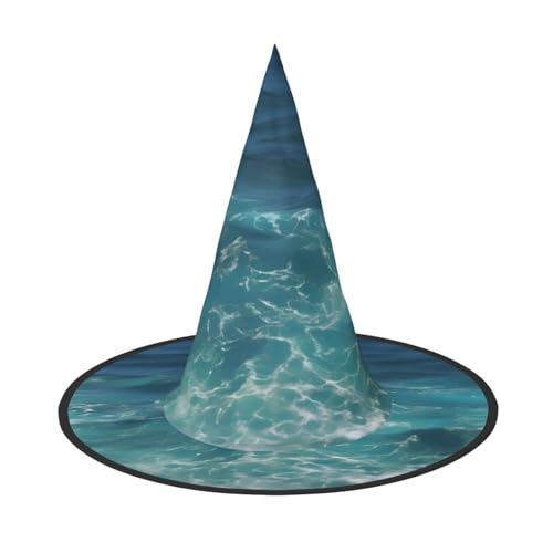 SamLng The Deep Ocean Halloween Hexenhut für Erwachsene Partyhut Maskerade Karneval Cosplay Spitzhorn Dekoration Kappe SamLng The Deep Ocean Halloween Hexenhut für Erwachsene Partyhut Maskerade Karneval Cosplay Spitzhorn Dekoration Kappe von SamLng