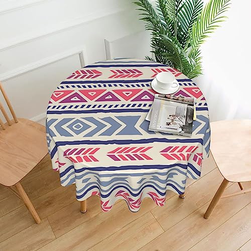 SamLng Tischdecke, rund, geometrisches Blumenmuster, 152,4 cm, langlebige Dekoration für Couchtische, Esszimmer, Meetings, Büro, Küche SamLng Tischdecke, rund, geometrisches Blumenmuster, 152,4 cm, langlebige Dekoration für Couchtische, Esszimmer, Meetings, Büro, Küche von SamLng