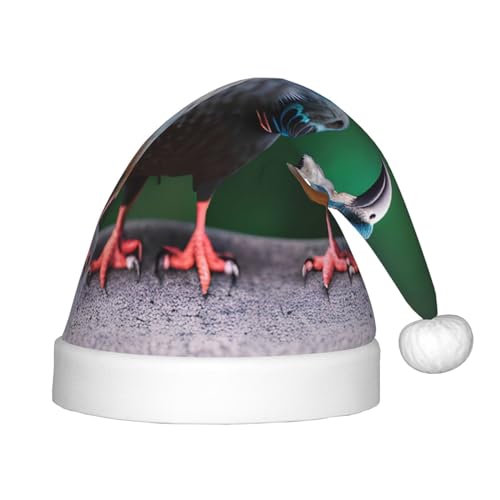 SamLng Weihnachtsmütze mit zwei Vögeln – warmer Urlaubsmütze, perfekt für Weihnachten, Neujahrsparty, Festival – idealer Kopfschmuck für Kinder von 4–12 Jahren SamLng Weihnachtsmütze mit zwei Vögeln – warmer Urlaubsmütze, perfekt für Weihnachten, Neujahrsparty, Festival – idealer Kopfschmuck für Kinder von 4–12 Jahren von SamLng