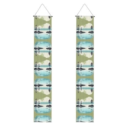 Tranquil Lakes Print Graduation Veranda Banner – vielseitige Party-Dekorationen, perfekt für Haustür, Wand, Terrasse und mehr Tranquil Lakes Print Graduation Veranda Banner – vielseitige Party-Dekorationen, perfekt für Haustür, Wand, Terrasse und mehr von SamLng