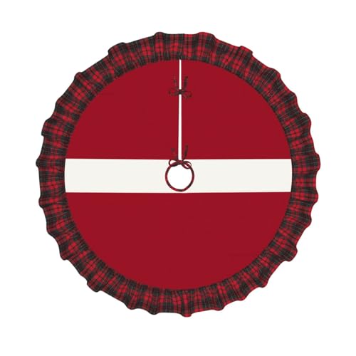 Weihnachtsbaumröcke, 121,9 cm, Flagge von Lettland, Retro-Dekorationen für Zuhause und Büro, Gitterornamente für Weihnachten und Neujahrspartys Weihnachtsbaumröcke, 121,9 cm, Flagge von Lettland, Retro-Dekorationen für Zuhause und Büro, Gitterornamente für Weihnachten und Neujahrspartys von SamLng