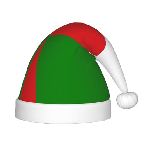 Weihnachtsmütze mit Flagge von Oman, klassische Weihnachtsmann- und Neujahrsparty-Kopfbedeckung, perfekt für Feiertage, Halloween von SamLng