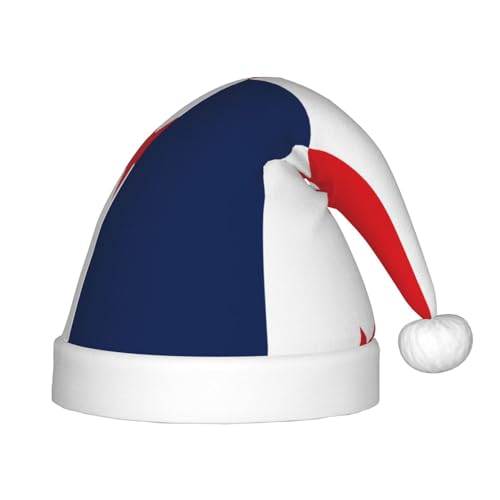 Weihnachtsmütze mit Flagge von Panama, klassische Weihnachtsmann- und Neujahrsparty-Kopfbedeckung, perfekt für Feiertage, Halloween von SamLng