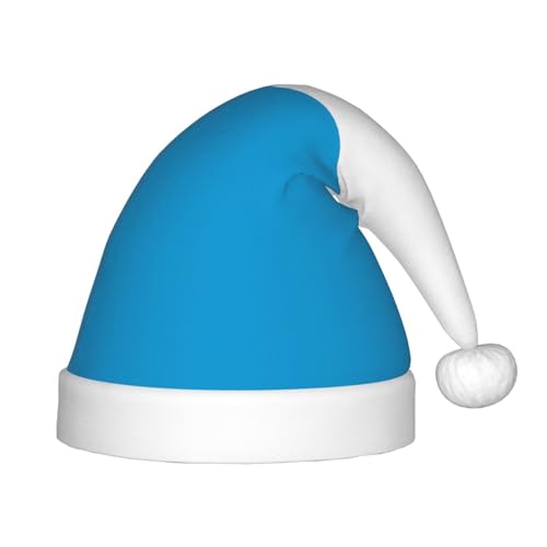 Weihnachtsmütze mit bayerischer Flagge, klassische Weihnachtsmann- und Neujahrsparty-Kopfbedeckung, perfekt für Feiertage, Halloween von SamLng