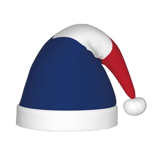 Weihnachtsmütze mit niederländischer Flagge, klassische Weihnachtsmann- und Neujahrsparty-Kopfbedeckung, perfekt für Feiertage, Halloween von SamLng
