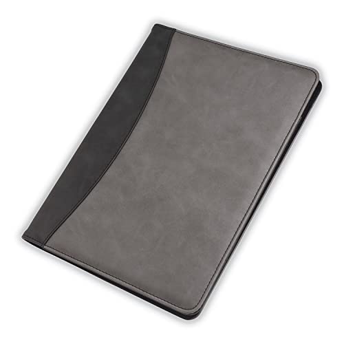Samsill Zweifarbiges Padfolio, Lebenslauf-Portfolio, Business-Portfolio, mit 8,5 x 11 Schreibblock, Grau und Schwarz Samsill Zweifarbiges Padfolio, Lebenslauf-Portfolio, Business-Portfolio, mit 8,5 x 11 Schreibblock, Grau und Schwarz von Samsill