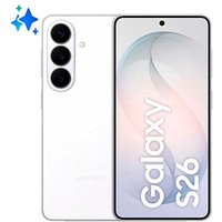 SAMSUNG Galaxy S26 Dual-SIM-Smartphone white 256 GB von Samsung