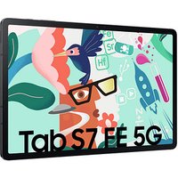 SAMSUNG Galaxy Tab S7 FE 5G Tablet 31,5 cm (12,4 Zoll) 64 GB mystik schwarz von Samsung