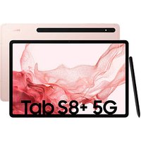 SAMSUNG Galaxy Tab S8 Plus 5G Tablet 31,5 cm (12,4 Zoll) 256 GB pink gold von Samsung