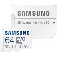 SAMSUNG Speicherkarte microSD EVO PLUS 64 GB von Samsung