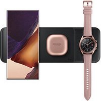 SAMSUNG Wireless Charger Trio Induktive Ladestation schwarz, Kabellänge: 1,0 m, 9 Watt von Samsung