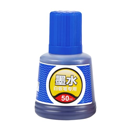 Nachfülltinte für Marker, Nachfülltinte für Whiteboard-Stift, 50 ml, große Kapazität, Whiteboard-Marker, Nachfüllflüssigkeit, Schreibwaren, Kunst, Bastelbedarf für Lehrer, Studenten, Jugendliche Nachfülltinte für Marker, Nachfülltinte für Whiteboard-Stift, 50 ml, große Kapazität, Whiteboard-Marker, Nachfüllflüssigkeit, Schreibwaren, Kunst, Bastelbedarf für Lehrer, Studenten, Jugendliche von Samuliy