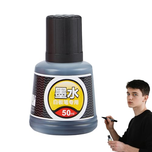 Nachfülltinte für Marker | Whiteboard-Stift Nachfülltinte | 50 ml große Kapazität Whiteboard-Marker Nachfüllflüssigkeit, Schreibwaren, Kunsthandwerk Zubehör für Lehrer, Studenten, Jugendliche Nachfülltinte für Marker | Whiteboard-Stift Nachfülltinte | 50 ml große Kapazität Whiteboard-Marker Nachfüllflüssigkeit, Schreibwaren, Kunsthandwerk Zubehör für Lehrer, Studenten, Jugendliche von Samuliy