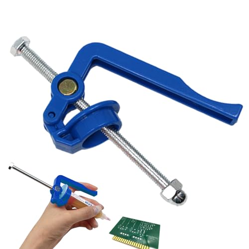 Samuliy Lotpastenkleber-Extruder - Arbeitssparende Flussmittelspritze,Ergonomisches Design, Lötpasten-Booster, präzises Schraubenschweißzubehör für Aluminiumschweißen, Flussmittelpaste, Elektronik Samuliy Lotpastenkleber-Extruder - Arbeitssparende Flussmittelspritze,Ergonomisches Design, Lötpasten-Booster, präzises Schraubenschweißzubehör für Aluminiumschweißen, Flussmittelpaste, Elektronik von Samuliy
