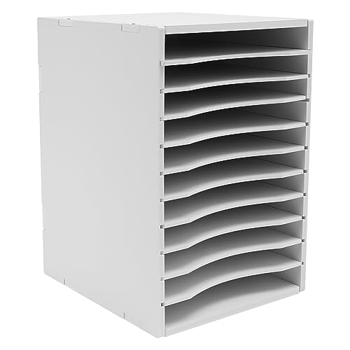 11 Fächer Dokumentenablage Briefablage Schreibtisch Abnehmbare Trennwand A4-Papierablage Papier Magazin Organisator,Weiß 11 Fächer Dokumentenablage Briefablage Schreibtisch Abnehmbare Trennwand A4-Papierablage Papier Magazin Organisator,Weiß von SanBouSi