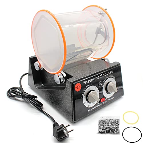 SanBouSi 5KG Schmuck Poliertrommel Rotary Tumbler Schmuck Polierer Maschine Bidirektionale Drehung Poliermaschine mit Groben Edelsteinen Polierkörnern 220V SanBouSi 5KG Schmuck Poliertrommel Rotary Tumbler Schmuck Polierer Maschine Bidirektionale Drehung Poliermaschine mit Groben Edelsteinen Polierkörnern 220V von SanBouSi