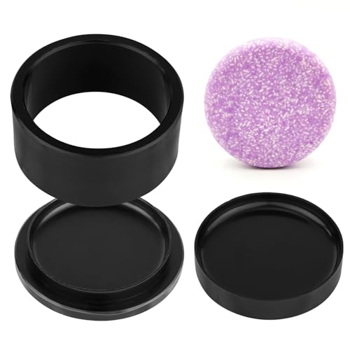 Runde Seifen-Shampoo-Barform, 6,3 cm, 3D-Kunststoff, solide Badebomben, Dusch-Dampfgarer, Pressformen für die Herstellung von Shampoo-Bars, Duschdampfgarern, Seifen, Badekugeln, Bastelzubehör (rund) Runde Seifen-Shampoo-Barform, 6,3 cm, 3D-Kunststoff, solide Badebomben, Dusch-Dampfgarer, Pressformen für die Herstellung von Shampoo-Bars, Duschdampfgarern, Seifen, Badekugeln, Bastelzubehör (rund) von SanZaoGang
