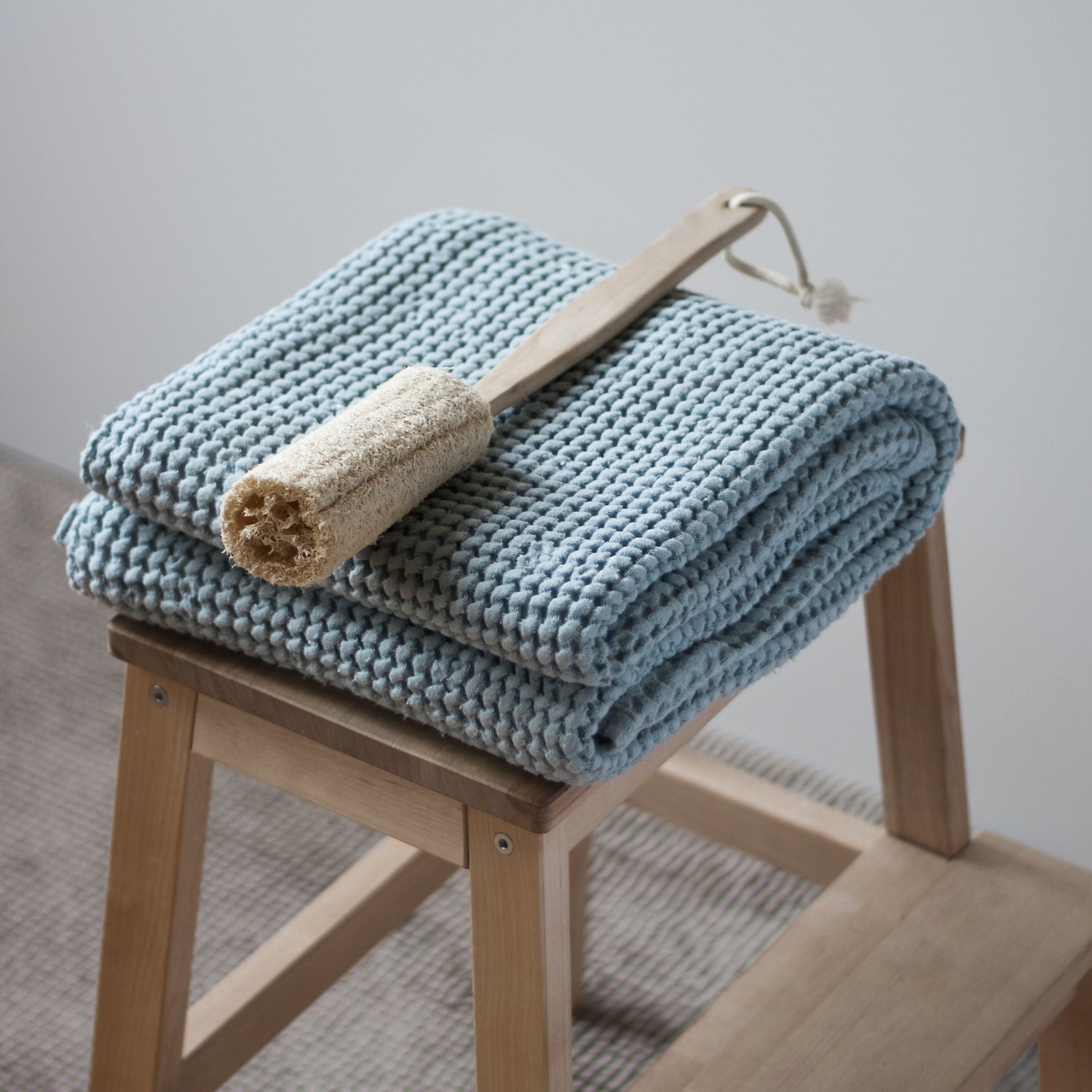 Leinen Waffel Handtuch, Leinen Baby Badetuch, Blaues Strandtuch, Baby Handtuch, Neugeborenes Badetuch, Gesicht Hände Baumwolltuch Leinen Waffel Handtuch, Leinen Baby Badetuch, Blaues Strandtuch, Baby Handtuch, Neugeborenes Badetuch, Gesicht Hände Baumwolltuch von SandSnowLinen