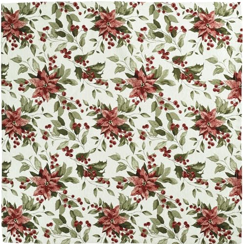 Sander - Tischdecke/MItteldecke : Jolie, Farbe: 30 /Weiß, 85 x 85cm, Weihnachtsstern Sander - Tischdecke/MItteldecke : Jolie, Farbe: 30 /Weiß, 85 x 85cm, Weihnachtsstern von Sander