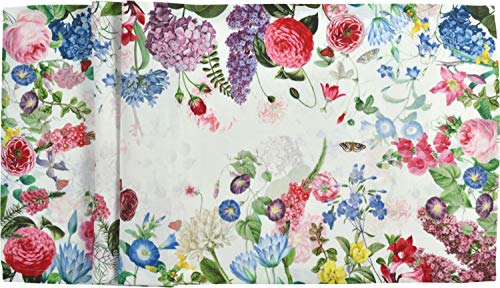 Sander Tischläufer"Floralia" Leinen natur-bunt Größe 50x140 cm von Sander