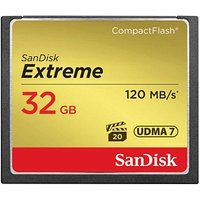 SanDisk Speicherkarte CompactFlash Card Extreme 32 GB von Sandisk