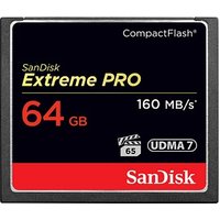 SanDisk Speicherkarte CompactFlash Card Extreme Pro 64 GB von Sandisk